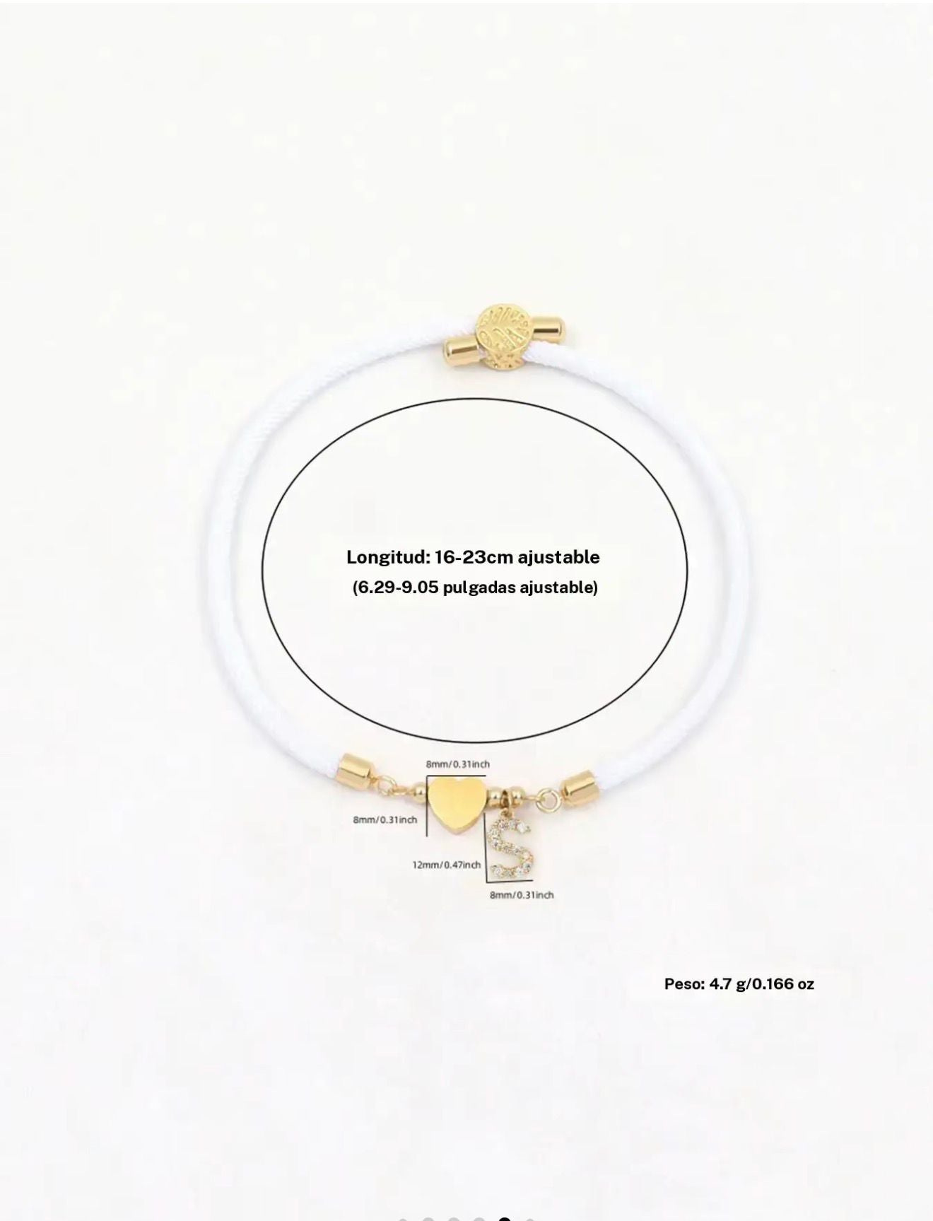 PULSERA DE ESLABONES AJUSTABLE