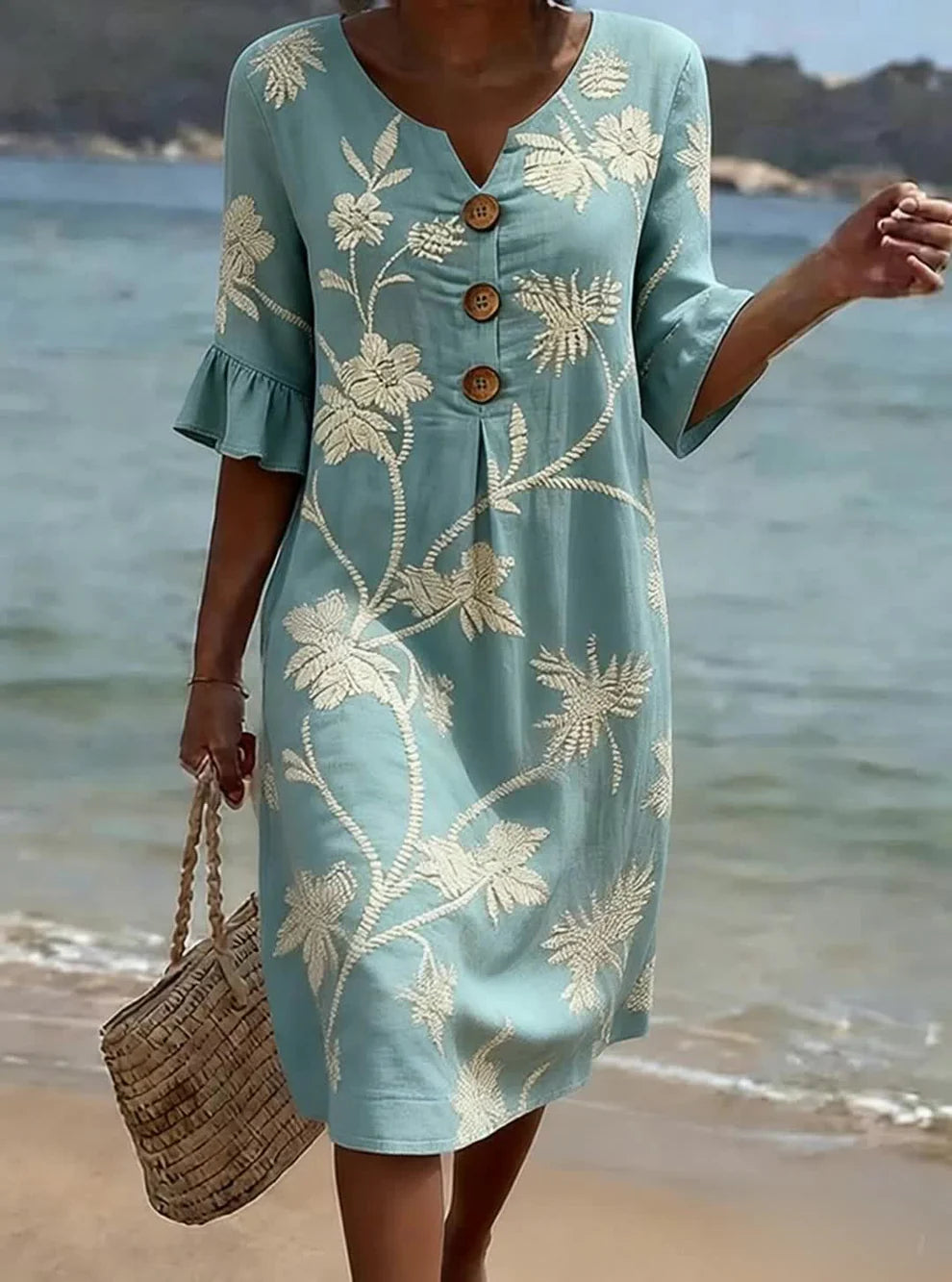 VESTIDO ESTAMPADO FLORAL