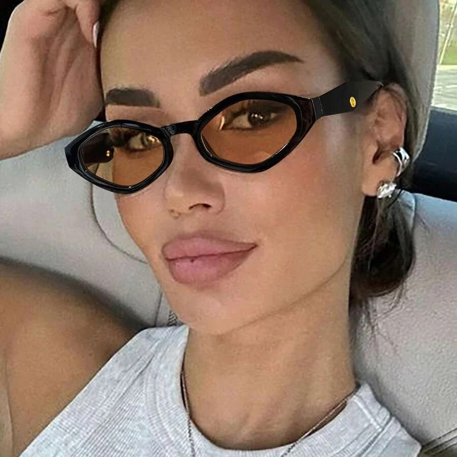 GAFAS DE SOL OVAL AMBER