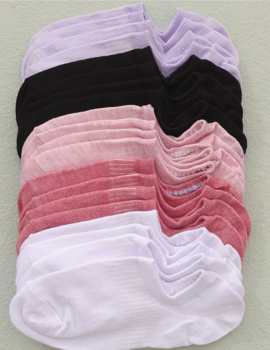 10 PARES CALCETINES TRANSPIRABLES