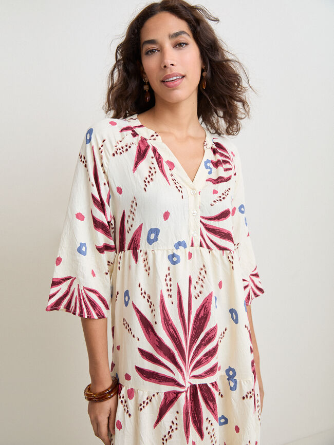 VESTIDO DETALLE MANGA
