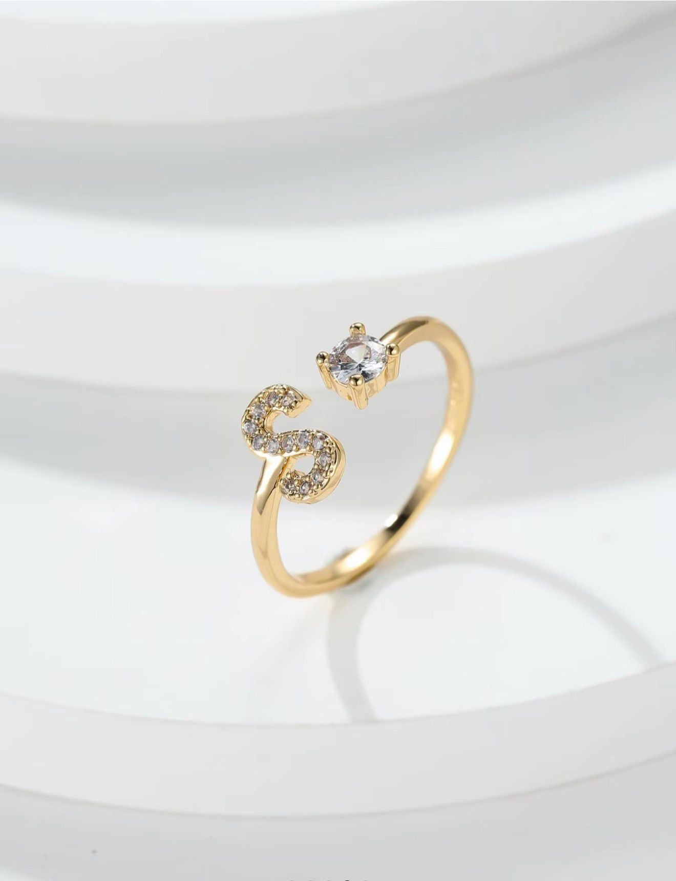 ANILLO AJUSTABLE DE ZIRCÓN