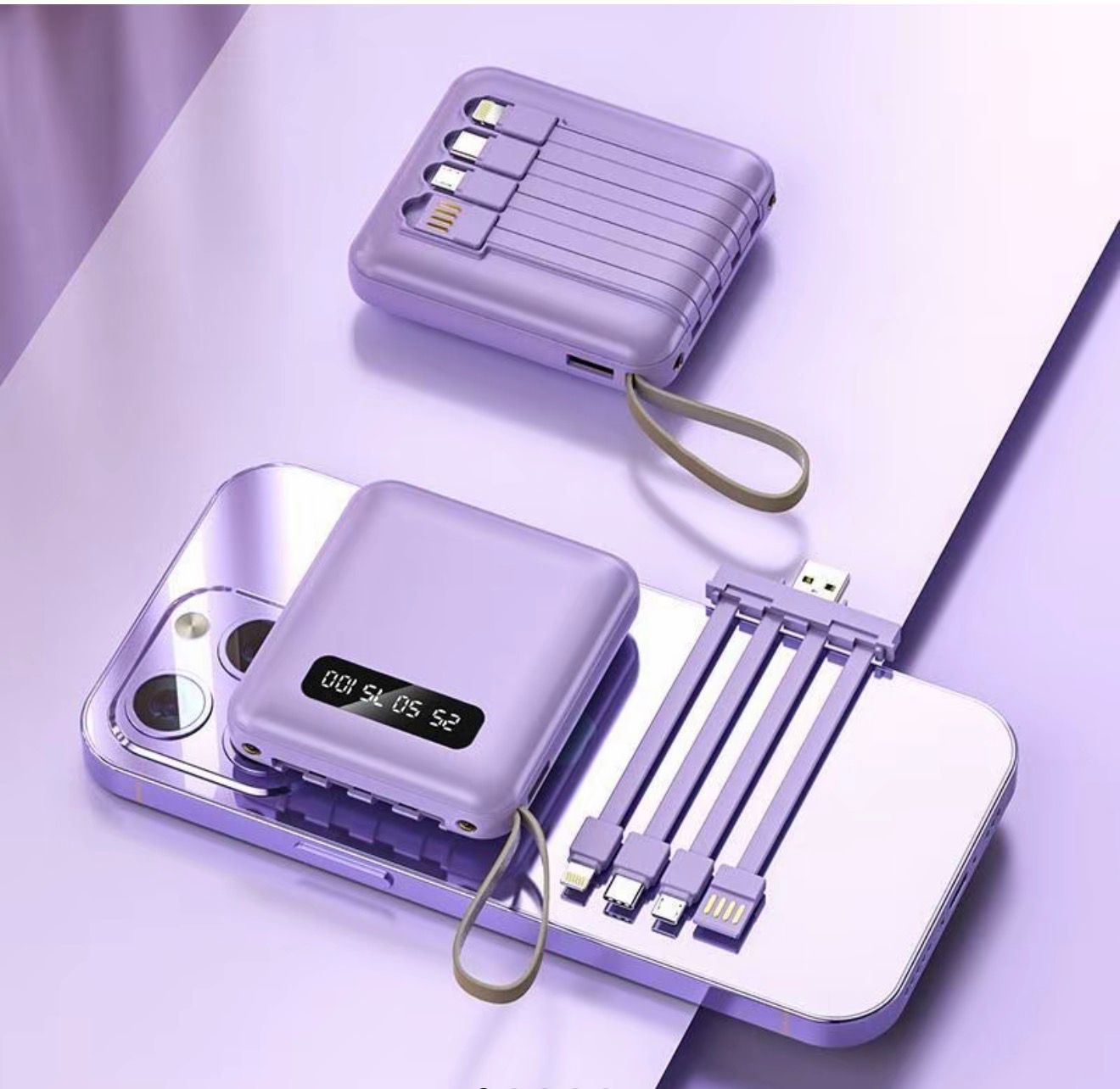 POWWA BATERÍA PORTATÍL 10000MAH, (ANDROID Y IPHONE)