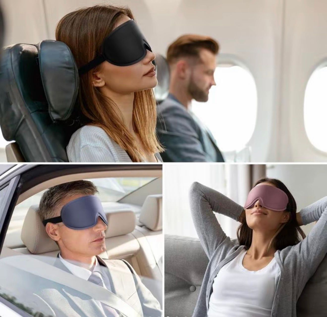 MÁSCARA 3D PARA DORMIR