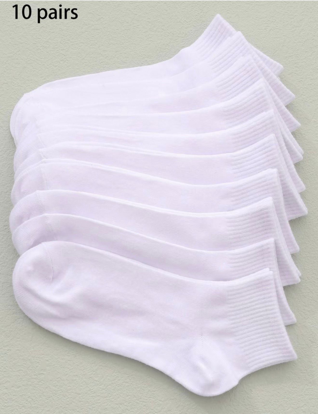 10 PARES CALCETINES TRANSPIRABLES