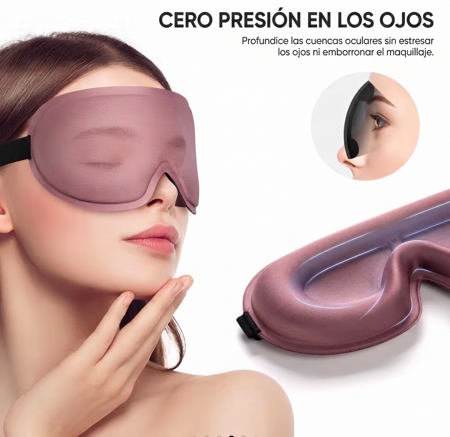 MÁSCARA 3D PARA DORMIR