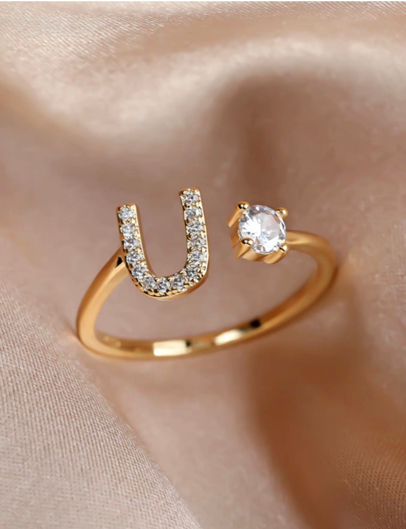 ANILLO AJUSTABLE DE ZIRCÓN