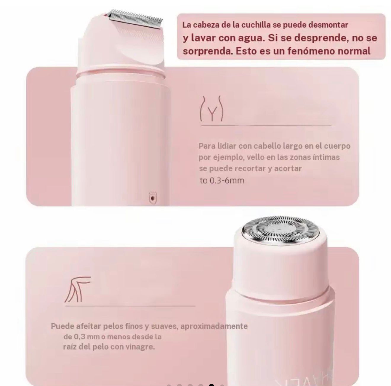 KIT DE DEPILACIÓN ELÉCTRICA