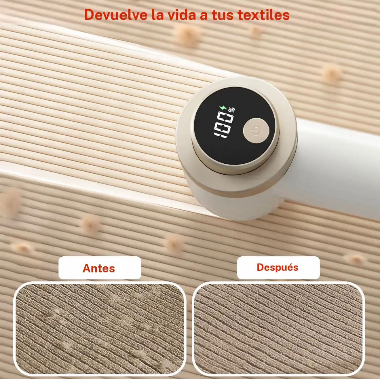 QUITAPELUSAS PORTÁTIL
