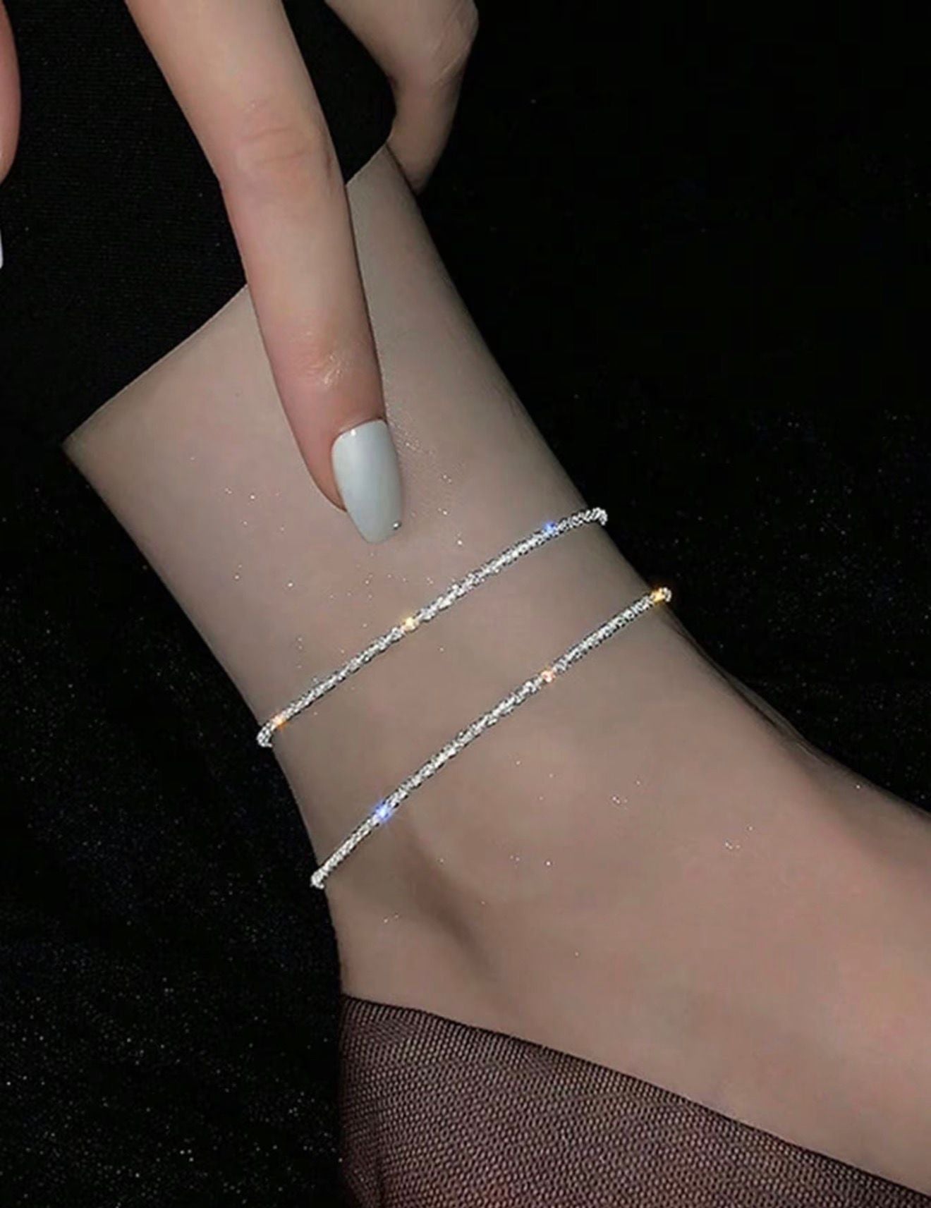 TOBILLERA DE BRILLANTES