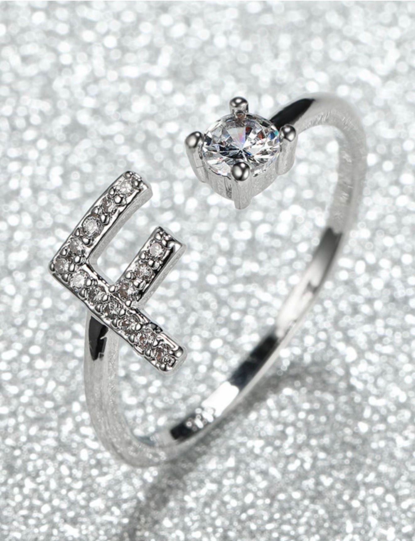 ANILLO AJUSTABLE DE ZIRCÓN