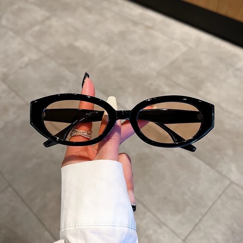 GAFAS DE SOL OVAL AMBER